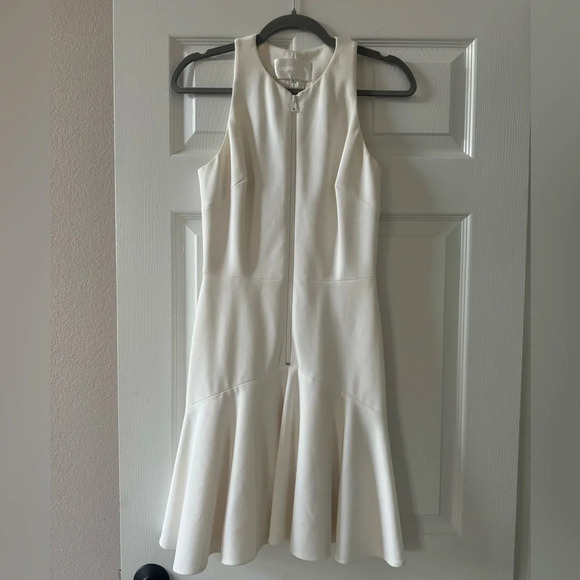 Cushnie Et Ochs RUNWAY white/cream mini dress size 6 - Picture 3 of 12